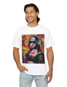 Mona Punk Pop Art T-Shirt Erkek