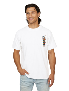 Royal Goat Print T-Shirt Erkek