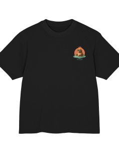 Let It Burn Chill Beaver T-Shirt Kadın