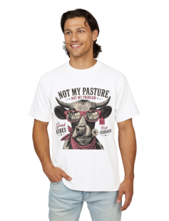 Vintage Cow Erkek