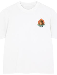 Let It Burn Chill Beaver T-Shirt Erkek