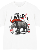 Stay Wild Punk Boar Erkek