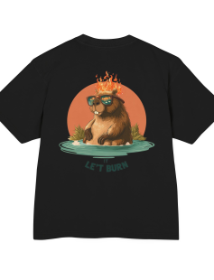 Let It Burn Chill Beaver T-Shirt Erkek