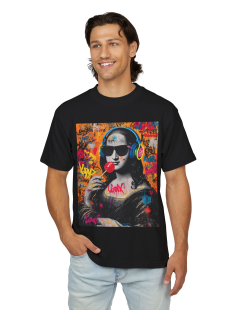 Mona Punk Pop Art T-Shirt Erkek