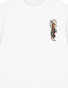 Royal Goat Print T-Shirt Kadın