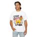 Stay Pawsitive Punk Dog T-Shirt Erkek