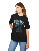 Bite Back Punk Dog T-Shirt Kadın