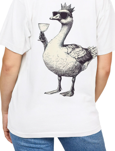 Cool Goose Club T-Shirt Kadın